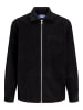 JACK & JONES Junior Cord Hemdjacke Overshirt Zipper Jortoronto in black