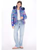 myMo Women Jacket in blue rainbow