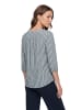 Betty Barclay Schlupfbluse mit 3/4 Arm in Petrol/Black