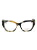 Ana Hickmann Damen Optische Fassungen Katzenauge Schwarz