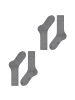 Falke Socken 2er Pack in Grau