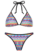 AvaMia Bikini Set Bikinihose Bikinitop Style 7 Triangle Bunt