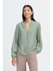 b. young Langarm - Hemd BMMFIE Relaxed fit in Aqua Gray Mix