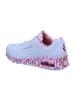 Skechers Lowtop-Sneaker UNO - LOVING LOVE in white/red/pink