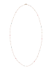 grassland Women Chain Necklace in Rose Gold Multicolor