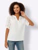 Heine Spitzenshirt in ecru