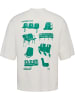 Hummel T-Shirt Hmloversized Lebensstil Erwachsene in BLANC DE BLANC