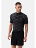 DANISH ENDURANCE Hemd Power Compression in black_grey camo