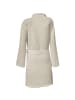 Erwin Müller Piqué Unisex-Bademantel kurz Hohenfels in cappuccino