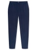 Schiesser Loungeanzug Selected Premium Warming in Deep Sea Blue