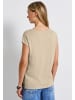 Street One 'Shirt mit Dekotape' Beige
