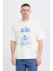 BLEND Rundhalsshirt BHKyros in Creme
