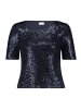 Vera Mont Pailletten-Top mit Glanzeffekt in Night Sky