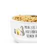 Mr. & Mrs. Panda Dessertschale Pinguin Lagerfeuer mit Spruch in Weiß