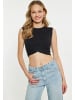 myMo Crop-Top in SCHWARZ