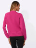 creation L Modal-Mix-Shirtjacke in fuchsia