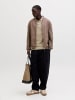 Jack & Jones Gestricktes Polo in Lemon Pepper