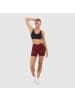 SMILODOX Shorts Kalea Seamless Scrunch in Bordeaux