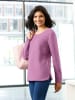 Sieh an! Fleece-Shirt in violett