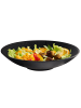 APS Schale -NERO- Ø 35 cm, H: 8 cm Melamin, schwarz