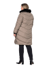 Ulla Popken Steppmantel in taupe