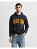 Gant Hoodie in marine mais - 0001