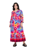 Angel of Style Kleid in samtrot
