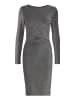b. young BYTACHA PLEAT DRESS - slim fit in Silver Mix