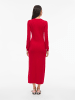 Vila Maxikleid in Mars Red