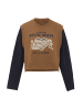 Homebase Damen Sweatshirt in Coffee