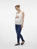 Vero Moda Umstandsjeans mit Skinny Fit in Dark Blue Denim 1