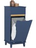 SoBuy Wäscheschrank in Blau - (B)40 x (H)96 x (T)40cm