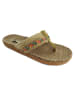 Brasileras Zehentrenner "Tren Hippie" in Beige