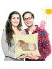 Mr. & Mrs. Panda Sitzkissen Meerschweinchen Weisheit ohne Spruch in Gelb Pastell