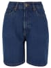 Urban Classics Urban Classics Damen Ladies 90‘s Bermuda in mid indigo washed