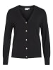 Vila Strickjacke in Black Beauty