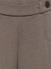 JDY Hose mit weitem Beinschnitt in Chocolate Brown Melange