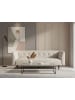 Beliani 3-Sitzer Sofa BYSKE in Beige/Braun - (W) 200 x (H) 73 x (L) 78 cm