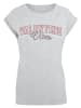 F4NT4STIC Extended Shoulder T-Shirt Valentinstag Valentine Vibes in grau meliert