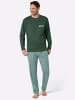 WITT WEIDEN Schlafanzug in moos-jade-bedruckt
