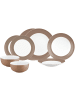 Seltmann Weiden 8-tlg. Einsteiger-Set Liberty Pure Colors in – in Cocoa Brown