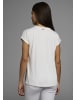 Laura Scott Shirtbluse in ecru-rosa-taupe