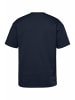STHUGE Kurzarm T-Shirt in navy blau