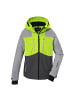 Killtec Skijacke mit abzippbarer Kapuze in Grau0679