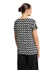 Betty Barclay Printshirt mit Wasserfallausschnitt in Dark Blue/Green