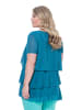 MIAMODA Bluse in dunkelpetrol