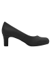 Jana Pumps in BLACK GLITTER