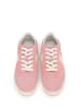 Wittchen Wildleder-Sneaker Mit Kontrastierenden Einsätzen Aus Kunstleder in Pink