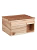 relaxdays Igelhaus in Natur - (B)40 x (H)21 x (T)30 cm
