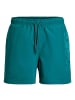 Jack and Jones Badeshorts in Petrol